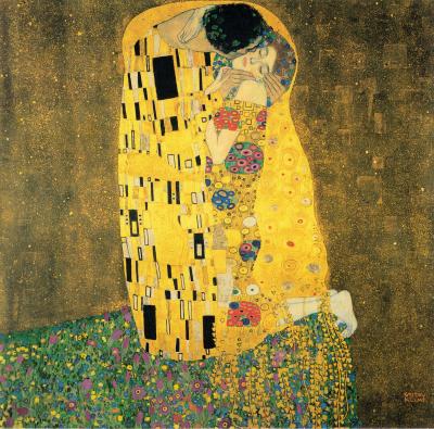 Tableau  Gustav Klimt Der Kuss