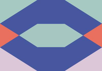 Papier peint  Figures géométriques à dominante violette