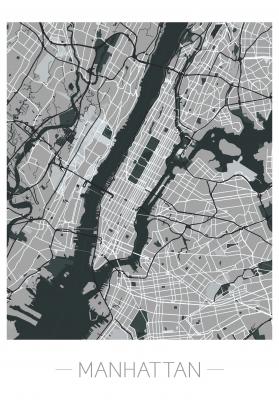 Poster  Plan de Manhattan