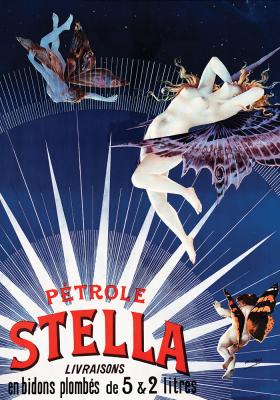Poster  Pétrole Stella - Henri Boulanger
