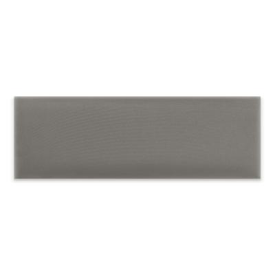 Déco & accessoires Panneau mural capitonné 90x30 gris clair rectangle