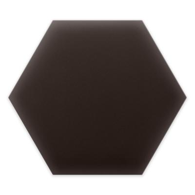 Déco & accessoires Panneau mural capitonné éco-cuir 20 hexagone marron
