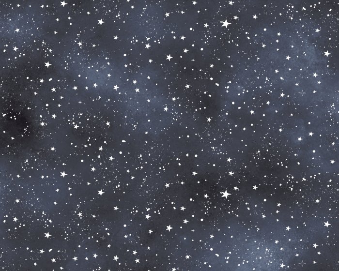 Papier peint  Étoiles dans le ciel dans un style aquarelle