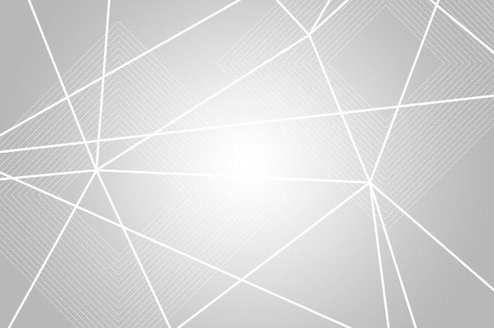 Papier peint  Lignes blanches croisées sur fond gris avec un centre plus clair