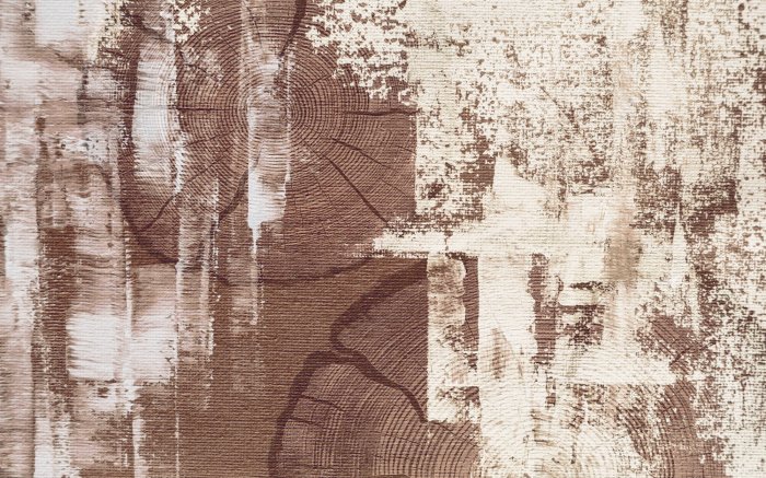 Papier peint  Tronc d&#39;arbre sur fond texturé