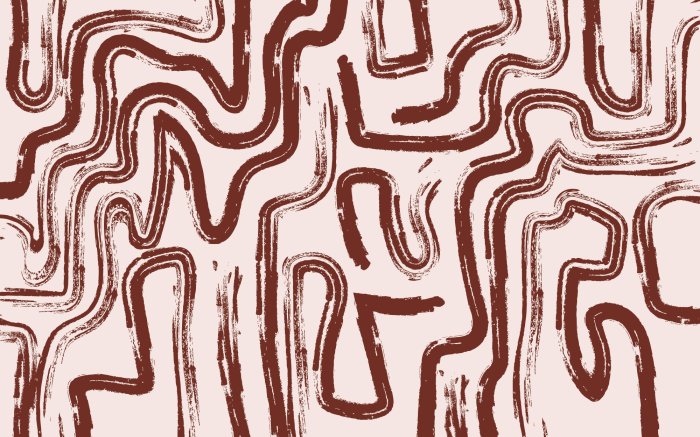 Papier peint  Motif de lignes abstraites dans un style moderne