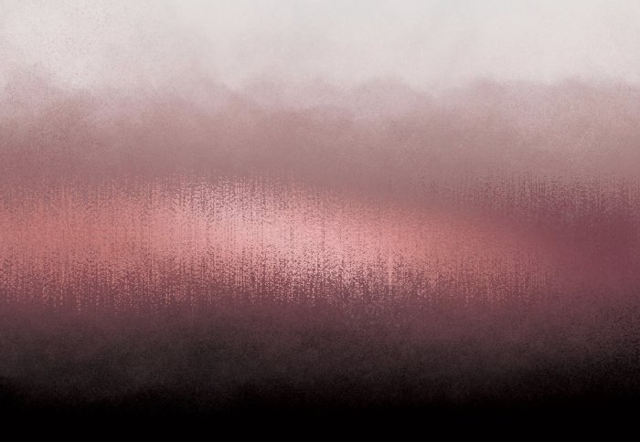 Papier peint  Dégradé rose avec décoration chatoyante