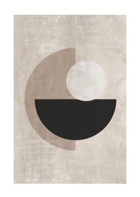 Poster  Formes géométriques abstraction