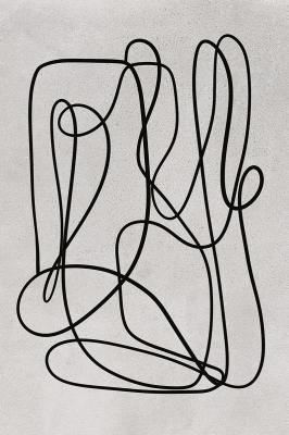 Tableau  Abstraction artistique dans un style minimaliste