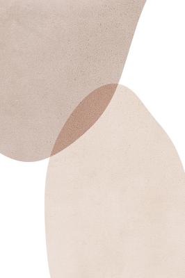 Tableau  Formes beiges abstraites