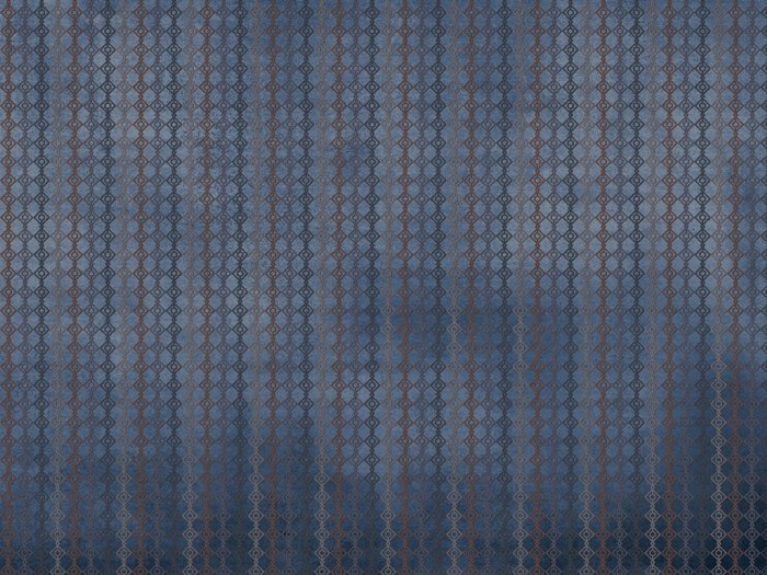 Papier peint  Motif géométrique sur fond texturé composition moderne bleu foncé