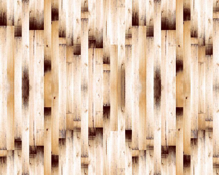 Papier peint  Texture de planche en bois de style rétro