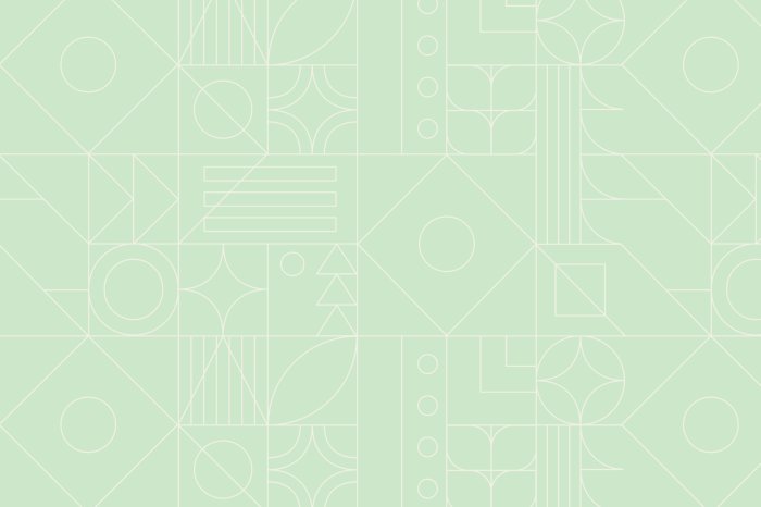 Papier peint  Formes géométriques sur un fond clair