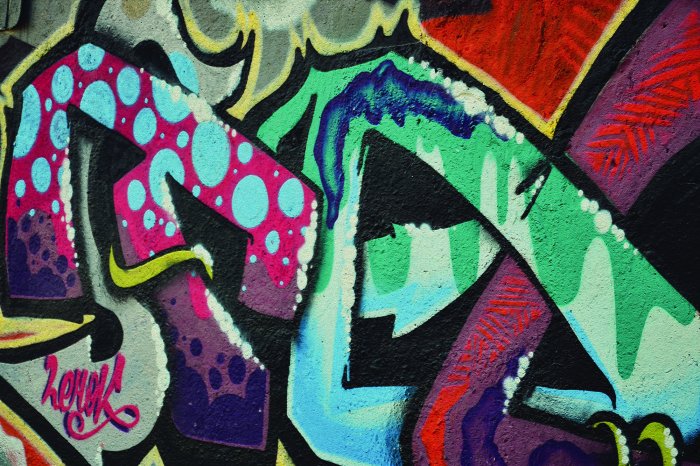Papier peint  Art jeunesse dans le style graffiti
