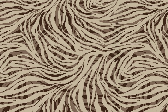 Papier peint  Motif abstrait avec imitation zèbre