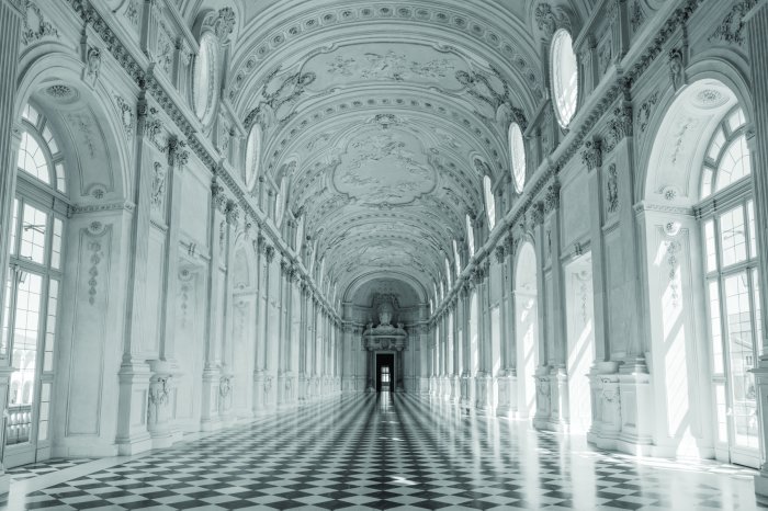 Papier peint  Intérieur d'un palais architectural