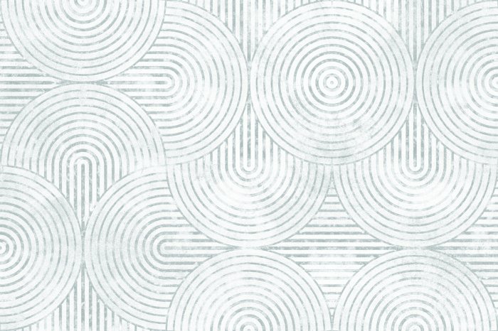 Papier peint  Lignes grises formant une forme circulaire