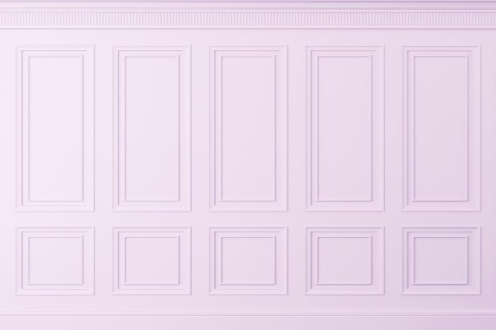 Papier peint  Imitation de boiserie en couleurs roses