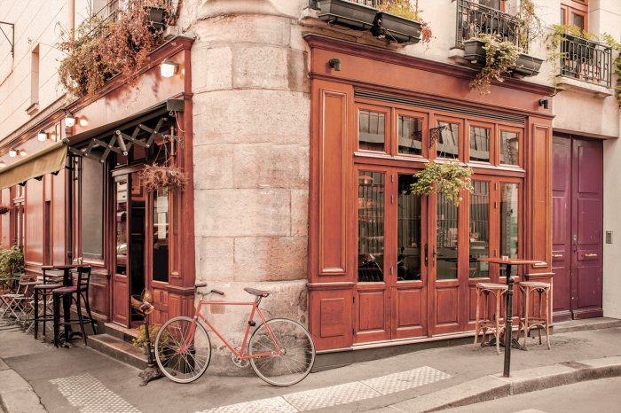 Papier peint  Visite à pied du quartier branché de Le Marais