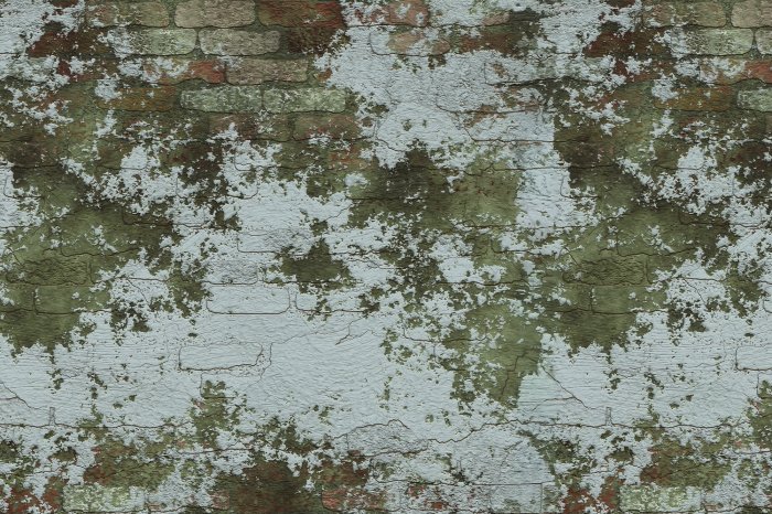 Papier peint  Mur en briques