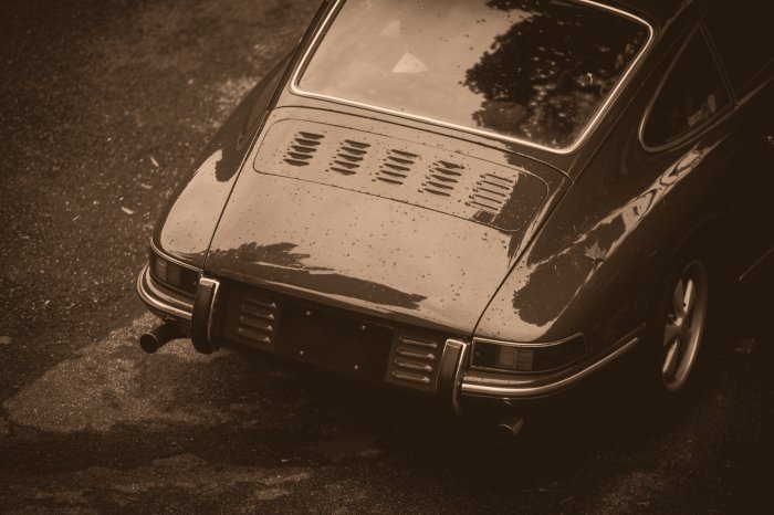 Papier peint  Coffre de voiture vintage