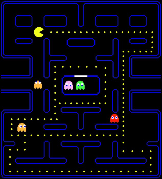 Papier peint  Pacman