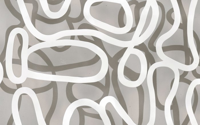 Papier peint  Abstraction moderne motif avec formes géométriques