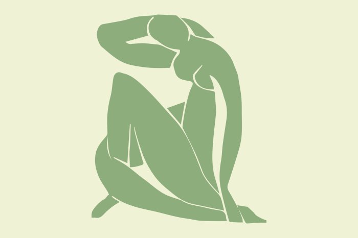 Papier peint  Imitation du corps d'une femme sur fond clair