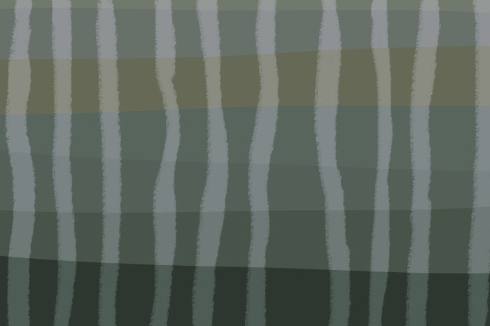 Papier peint  Rayures ondulées sur fond sombre