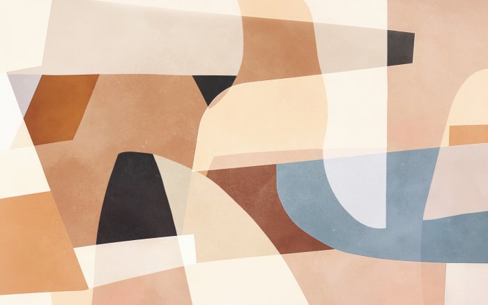 Papier peint  Texture géométrique avec des formes