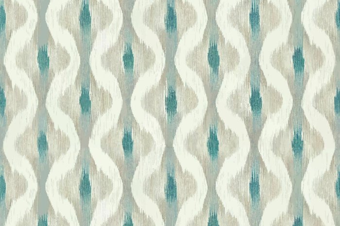 Papier peint  Rayures blanches ondulées sur fond clair