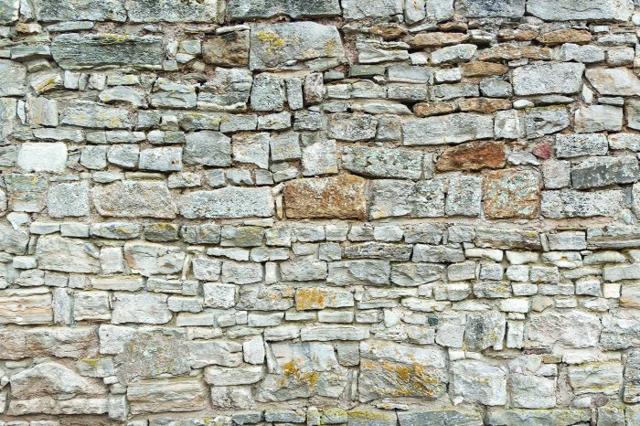 Papier peint  Mur en pierre