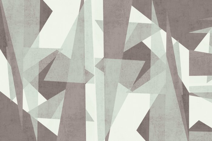 Papier peint  Formes dans le style scandinave