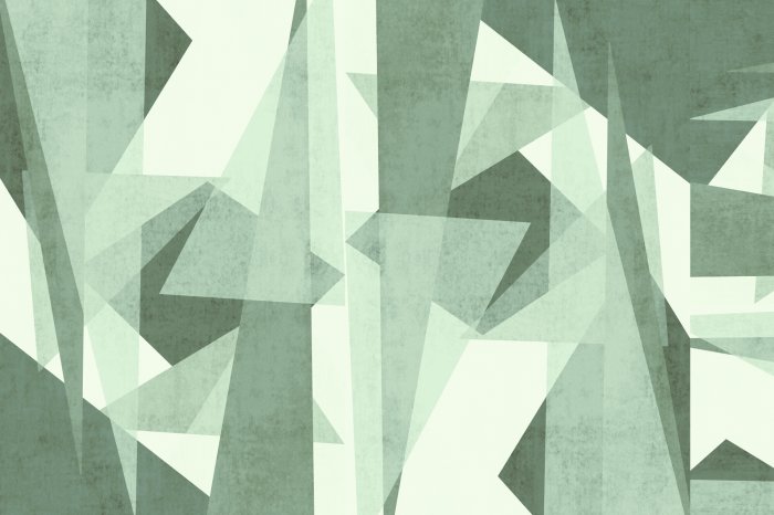 Papier peint  Formes géométriques en tons gris