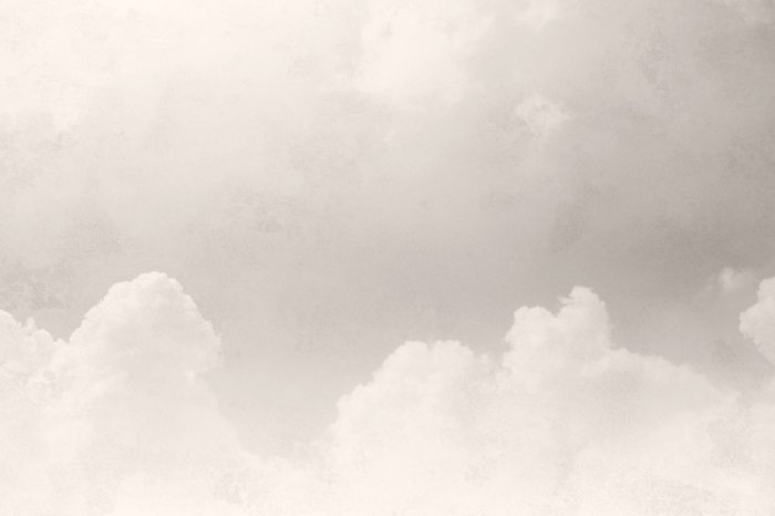 Papier peint  Ciel minimaliste en style aquarelle