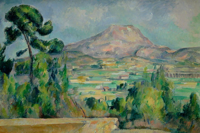 Tableau  Un paradis tropical au pied d&#39;un volcan majestueux