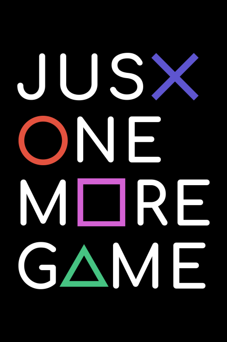 Tableau  Just One More Game (1 Part) Vertical