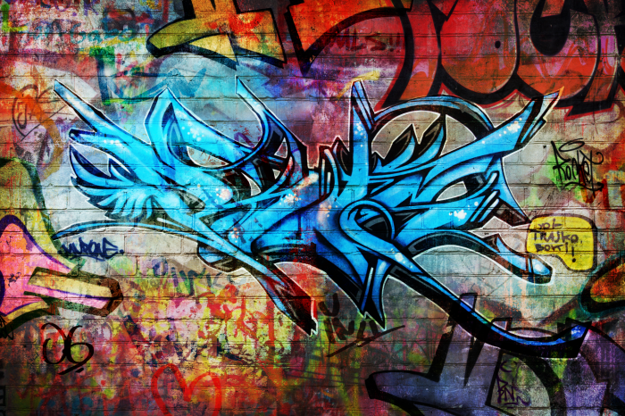 Tableau  Anonymous graffiti