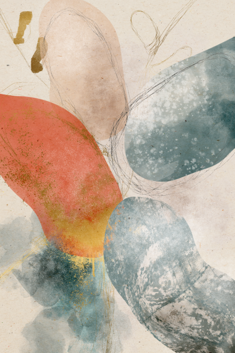 Tableau  Abstraction avec des points et des lignes