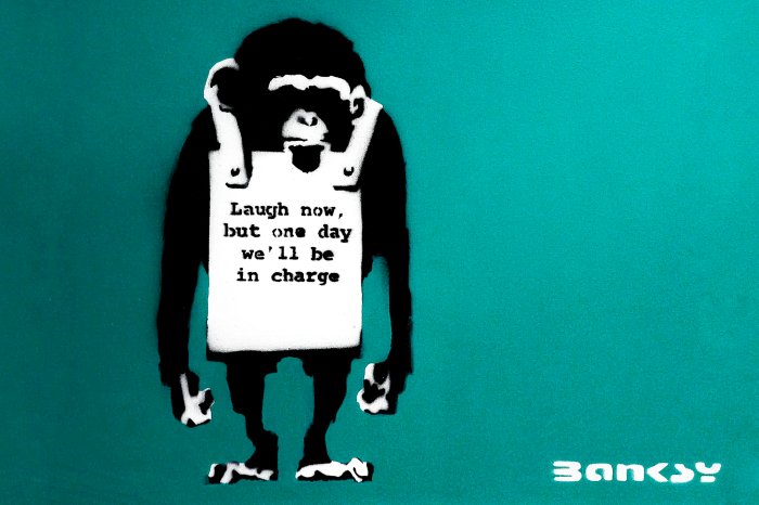 Tableau  Angry Monkey (1 Part) Vertical