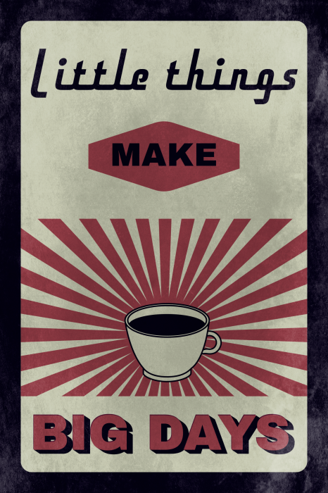 Tableau  Little Things Big Days (1 Part) Vertical