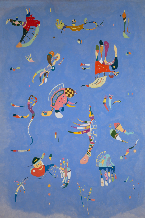 Tableau  Reproduction du Ciel bleu de Wassily Kandinsky