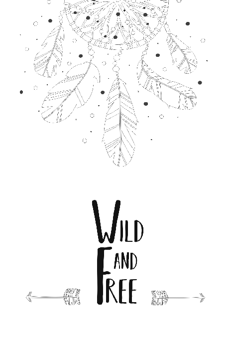 Tableau  Wild and Free (1 Part) Vertical