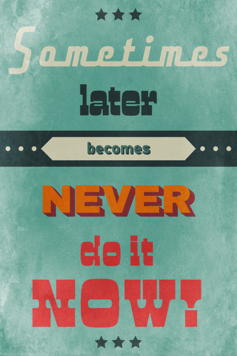 Tableau  Do It Now! (1 Part) Vertical