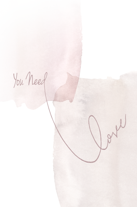 Tableau  You Need Love (1 Part) Vertical