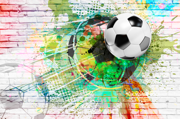 Tableau  Colourful Sport (Football)