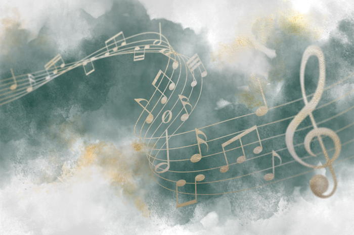 Tableau  Melody of the Psalm (1 Part) Wide