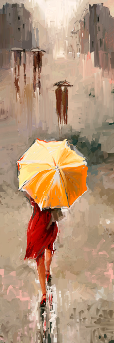 Tableau  Beauty in the rain