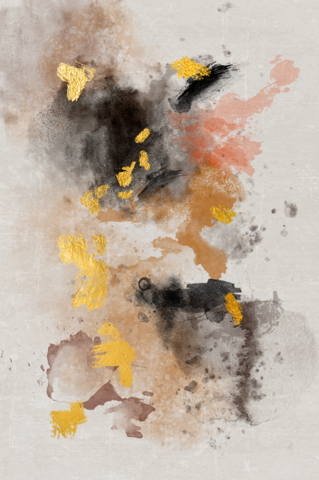 Poster  Illustration picturale avec des transitions de couleurs