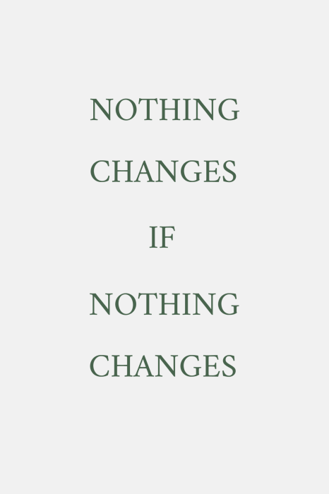 Poster  Slogan de motivation minimaliste